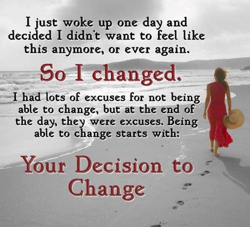FathersPrincess's tweet image. I have accepted that fear is part of life — a big one is the fear of change.  Growth is painful. Change is painful. But nothing is as painful as staying stuck somewhere you don’t belong.

Know you are loved ❤️ 🙏 

#changeisgood
#changeispossible
#changeishard