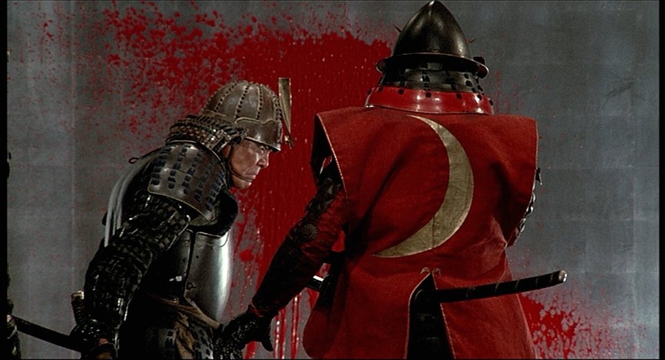 tonytost's tweet photo. RAN (1985). My son was in the mood for a samurai film. He also loves big epics, so watching this masterpiece -- which I hadn't seen in nearly 20 years -- was a no-brainer. What most struck me my prior watch were the colors &amp; compositions. This time, it was the depth of despair. https://t.co/qPYtLswZMV