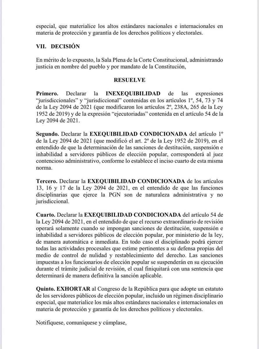 Que sería del derecho a la información si no pudiéramos combatir las noticias falsas, invito a leer al menos el resuelve de la Sentencia que dicen los medios dio la razón a la Procuradora y no al Presidente ⁦<a href="/petrogustavo/">Gustavo Petro</a>⁩ una vez más el problema de informar con el deseo: