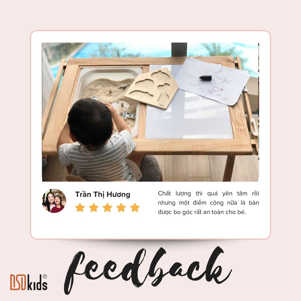noithattreemdsd's tweet photo. 🤗Những FEEDBACK siêu yêu đến từ các bạn nhỏ sử dụng sản phẩm bàn 3in1 của DSDkids.

Hạnh phúc nhất của #DSDkids không phải là bán được nhiều hàng mà ở việc khách hàng có hài lòng với sản phẩm hay không😍

#feedback #noithattreem #ban3in1 #DSDkids https://t.co/gFki08MtiR