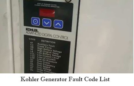 whytranding's tweet photo. Kohler Generator Fault Code List: Decoding Warnings and Solutions
https://t.co/6G1GbP6U2J https://t.co/jTbi7FEykT