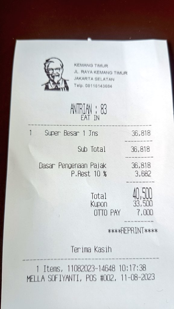 bukanendit's tweet photo. Mayan banged ene 7rebu, ngalahin sabana... Tp beli menu lain harus beda bill https://t.co/fnlUpOnkuq
