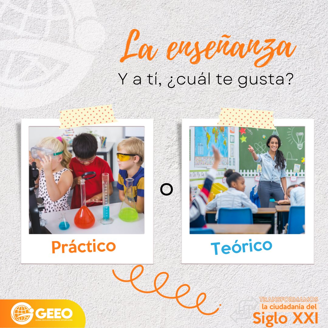 geeopr's tweet photo. ¿Eres un educador práctico o teórico? Coméntanos qué opinas😉
.
.
.
#RegresoAClases #EducadoresApasionados #NuevaAventuraEscolar #geeopr #welcome #iniciativa #progreso #educacion #compromiso https://t.co/MVs9jaimRa
