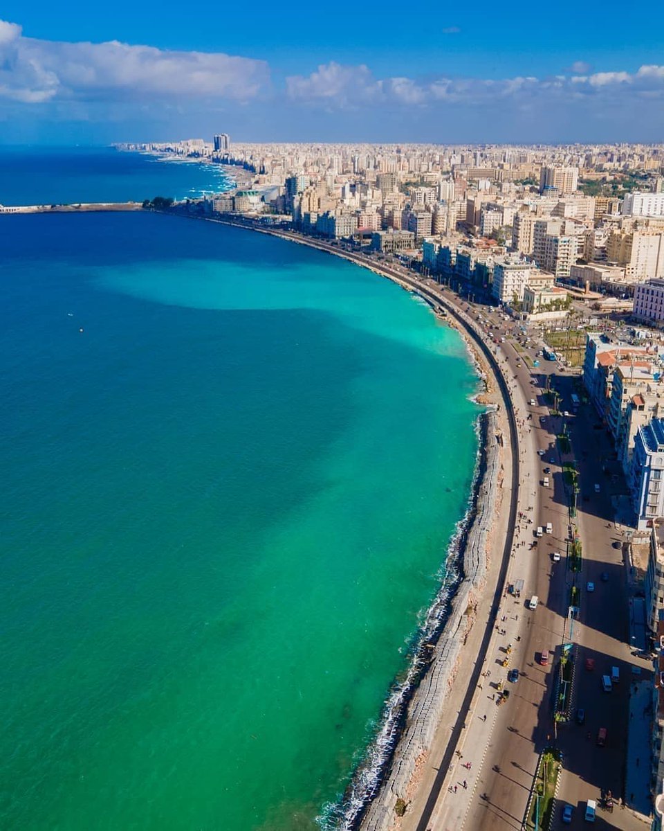One of the most beautiful cities overlooking the Mediterranean is Alexandria ...   #Alexandria_Egy1 #Alexandria #الاسكندرية #Alexandriaegypt #downtownalexandria