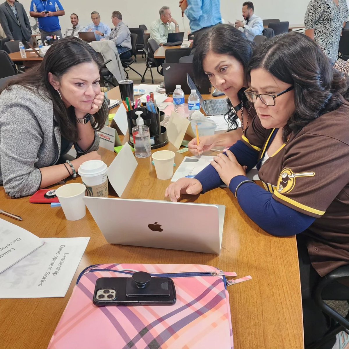 erfinleysd's tweet photo. At the @sweetwateruhsd Principals and Directors Leadership Academy with these amazing women. WE ARE SWMSP-Sweetwater Women's Middle School Principals. We missed you @MVAMsScott. Love these ladies! @CPMHermosillo @ELMPrincipal1 @lizwon9 https://t.co/ZDi6RVrJrl
