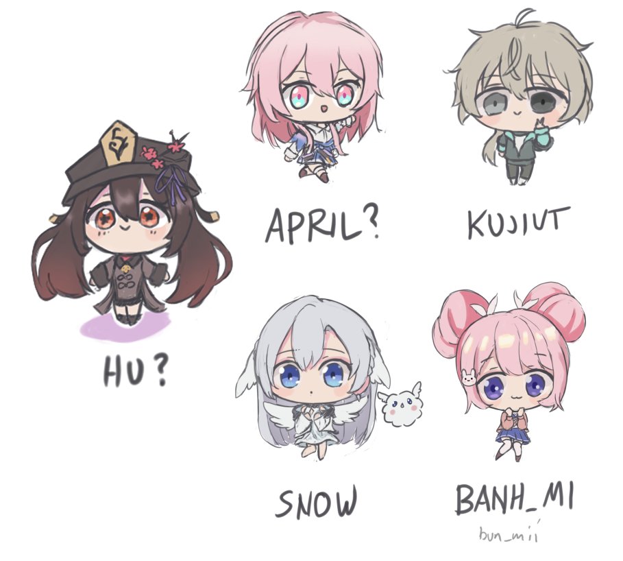 Stream doodles from today! Practice with the help of the #VTgacha wheel~