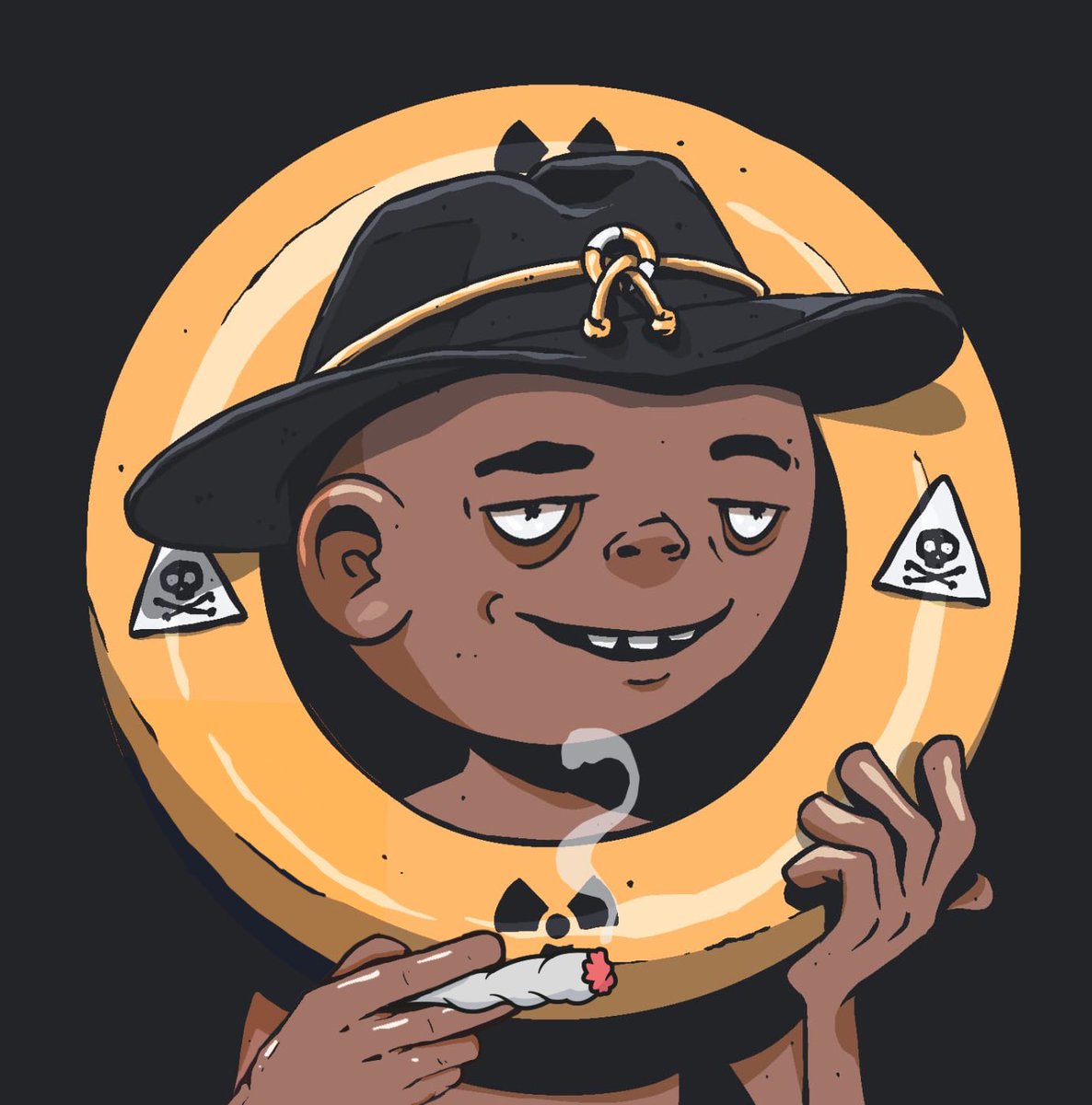 GN GN 

Who enjoys blunts while at 𝕏?