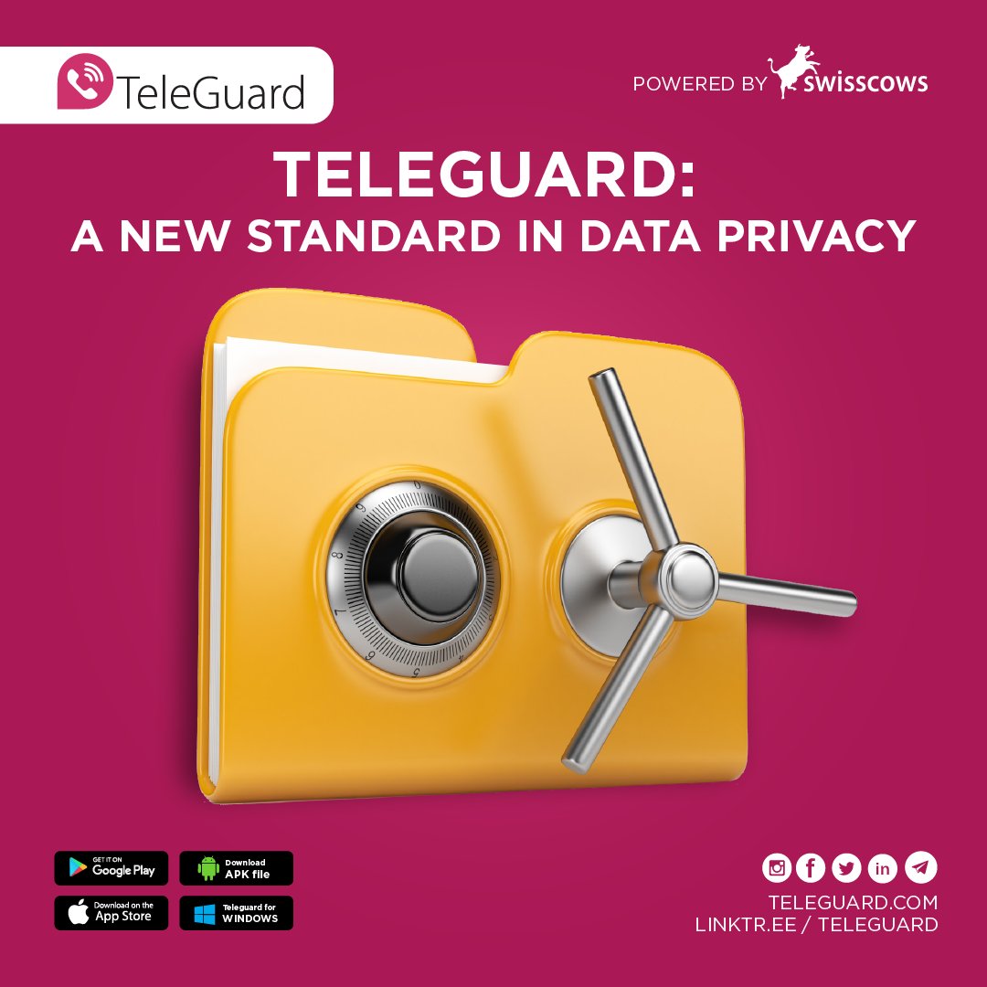 Teleguard_'s tweet image. #TeleGuard is setting a new standard in data privacy. With continuous monitoring and updating of secure protocols, we address emerging vulnerabilities to keep your data safe. Download TeleGuard today and experience a new standard in data privacy. #DataPrivacy #SecureProtocols