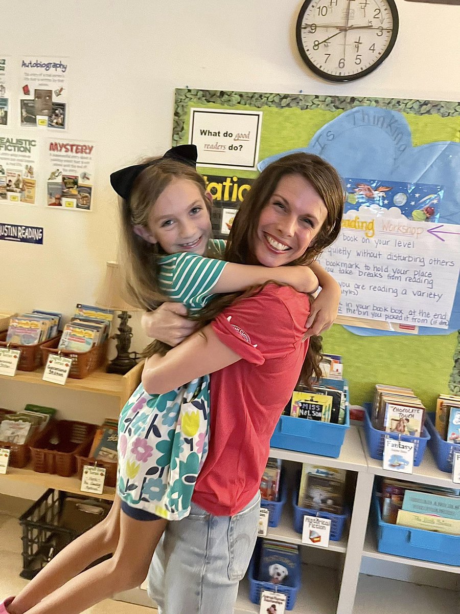abcrenshaw's tweet photo. Whether it’s last year’s kids or a student from several years ago- there’s no better way to start a new school year than being reminded that they remember. #15thyear @ClaytonCardinal https://t.co/QT7qeIsH7O