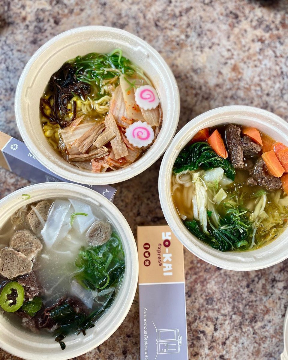 ShopMetreonCA's tweet photo. When the weather cools down, the @YoKaiiExpress heats up! ♨️ Stop in for a quick bowl of ramen!🥣  📷: scrantondining https://t.co/NhIjBfrlPi
