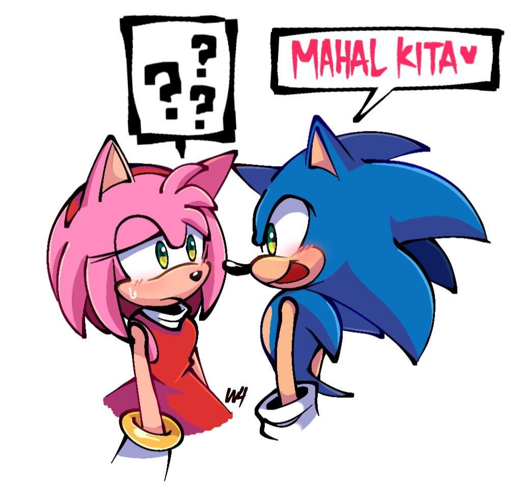 WølfyG4yyyy on X: I love sonamy!1!11! #SonicTheHedeghog #Sonamy