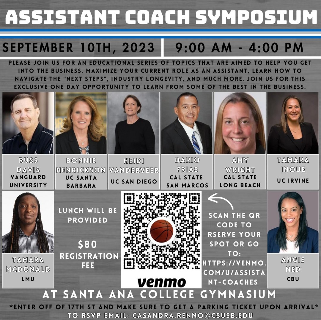 1 month from today! Looking forward to this opportunity to help grow the game. Come out to hear from some amazing coaches. 
#growthegame