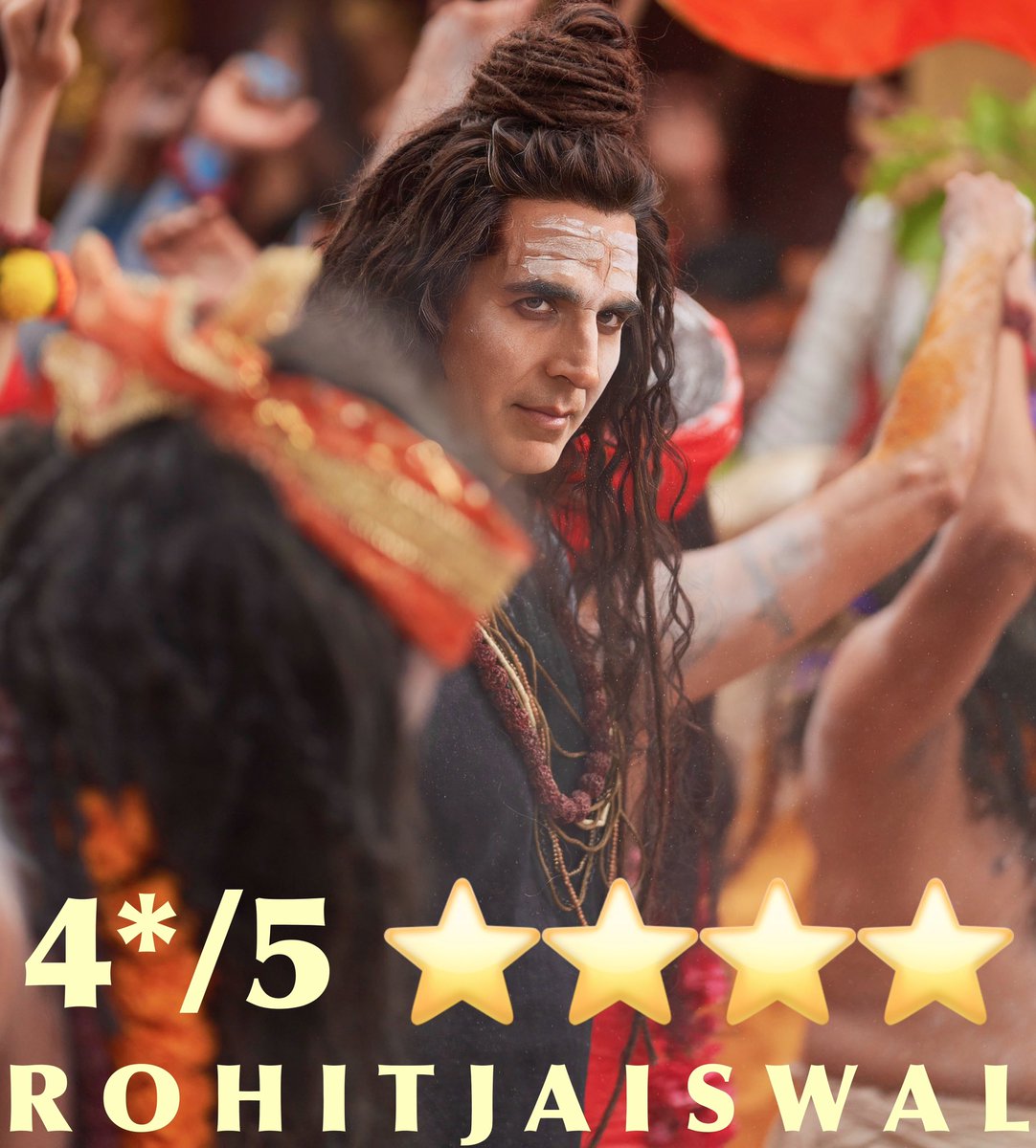 rohitjswl01's tweet photo. Review -  #OMG2Review
Rating - 4*/5 ⭐️⭐️⭐️⭐️

Courageous - Bold - Powerful 

#OMG2 deals its sensitive content with utmost love and care, tries to guide and educate with help from both History & judiciary 

Court room drama between Pankaj & Yami is engaging…. Overall Good Film… #AkshayKumar plays the backbone of the film whereas #PankajTripathi & #YamiGautam acts as the soul of the film…. In Simple words NOT to be Missed…. 

Will Open Low as compared to Gadar 2 but will take a massive jump in coming days…. Considering budget Hit Verdict Confirmed ✅…..