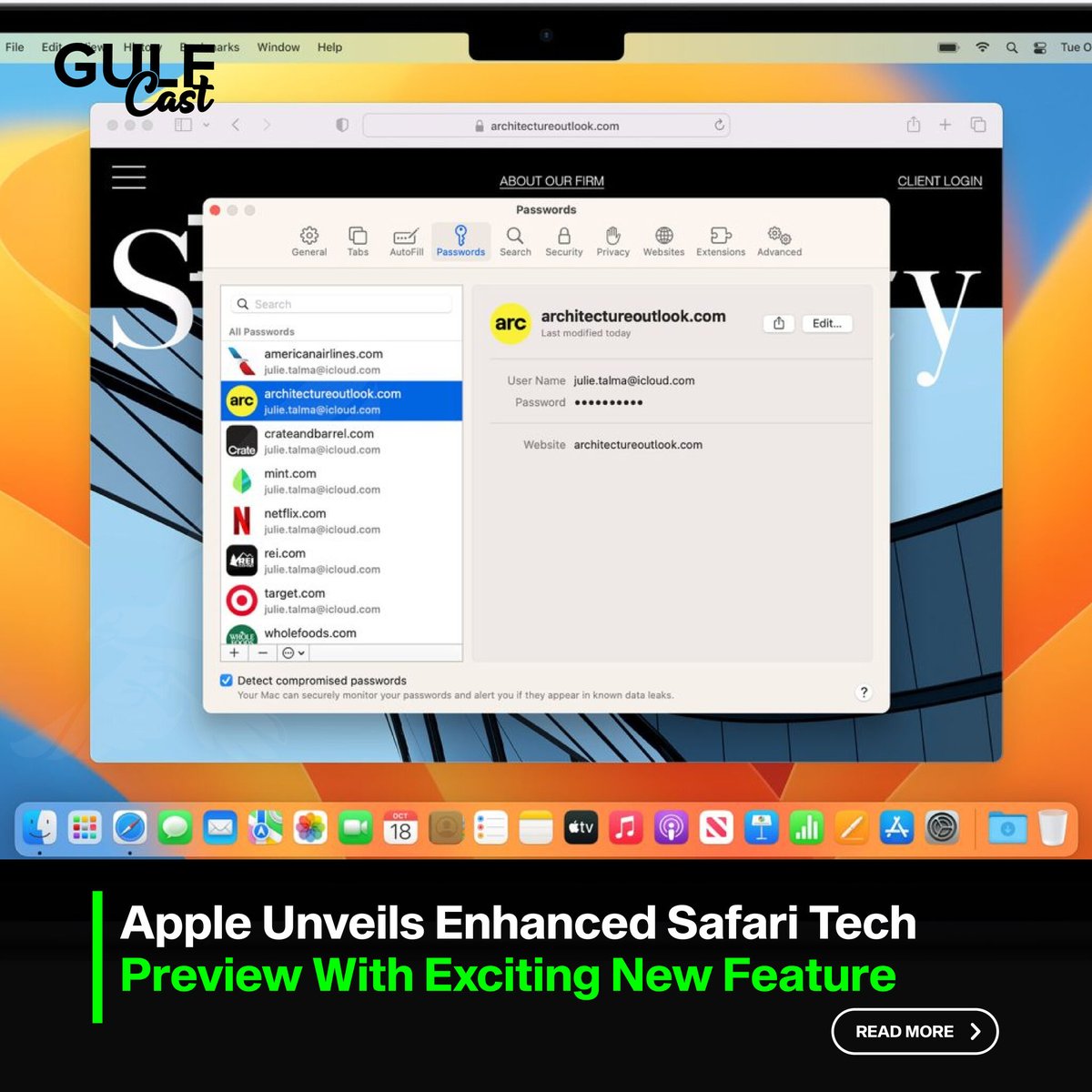 GulfCast's tweet photo. Discover the future of browsing with Apple's enhanced Safari Tech Preview! Personalized profiles, advanced privacy features, and stunning image processing.
#AppleSafari #TechInnovation #DigitalExploration #SafariTechPreview #dubai #news #apple #safari #gulfcast https://t.co/E13inuqdWb