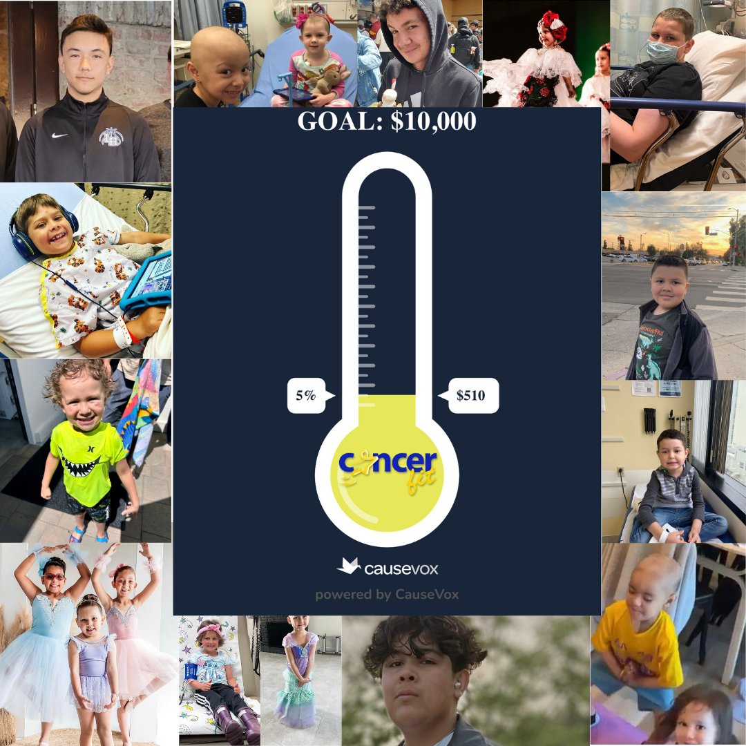 Our "angel donor" is at it again for a 3rd year in a row. The Cancer Fit $10k Challenge is on through September 30th. Our angel donor will match up to $10k throughout childhood cancer awareness month. Can our #cancerfitkids count on YOU this September? 

cancer.fit/donate-to-canc…