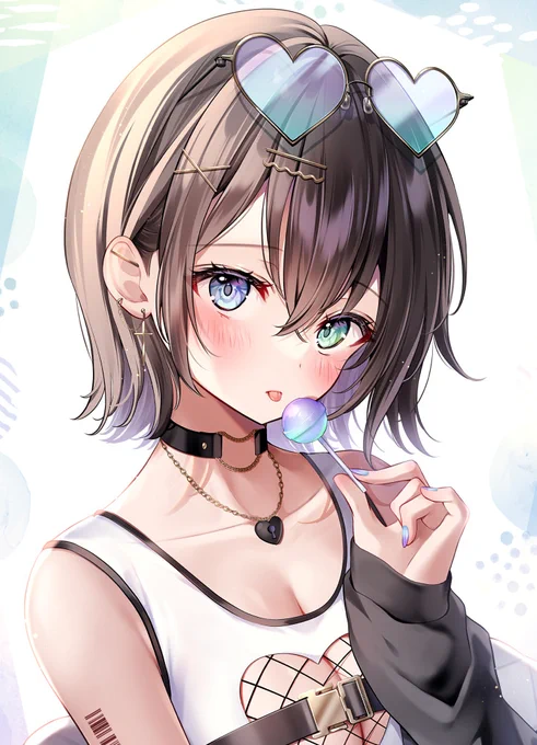 夜星アウルさんの新刊にゲスト描かせていただきました!憧れのゲスト原稿だ～～～! 描いたのはアウルさんちの子レイルちゃんです  新刊セットの内容が豪華すぎる