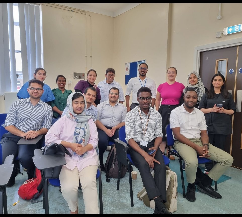 Umesh Salanke (@umeshsalanke) on Twitter photo Welcome to cohort 7 of our IMGs to UHB <a href="/uhbtrust/">University Hospitals Birmingham</a>. Brum is famous for its warm hospitality, not just for food, Cadbury, Bull Ring, Mail box and it's boating canal routes.
Dr Foriz and Dr Elena making them feel part of the wider UHB team.
Induct and integrate. #JSDprogramme Welcome to cohort 7 of our IMGs to UHB <a href="/uhbtrust/">University Hospitals Birmingham</a>. Brum is famous for its warm hospitality, not just for food, Cadbury, Bull Ring, Mail box and it's boating canal routes.
Dr Foriz and Dr Elena making them feel part of the wider UHB team.
Induct and integrate. #JSDprogramme