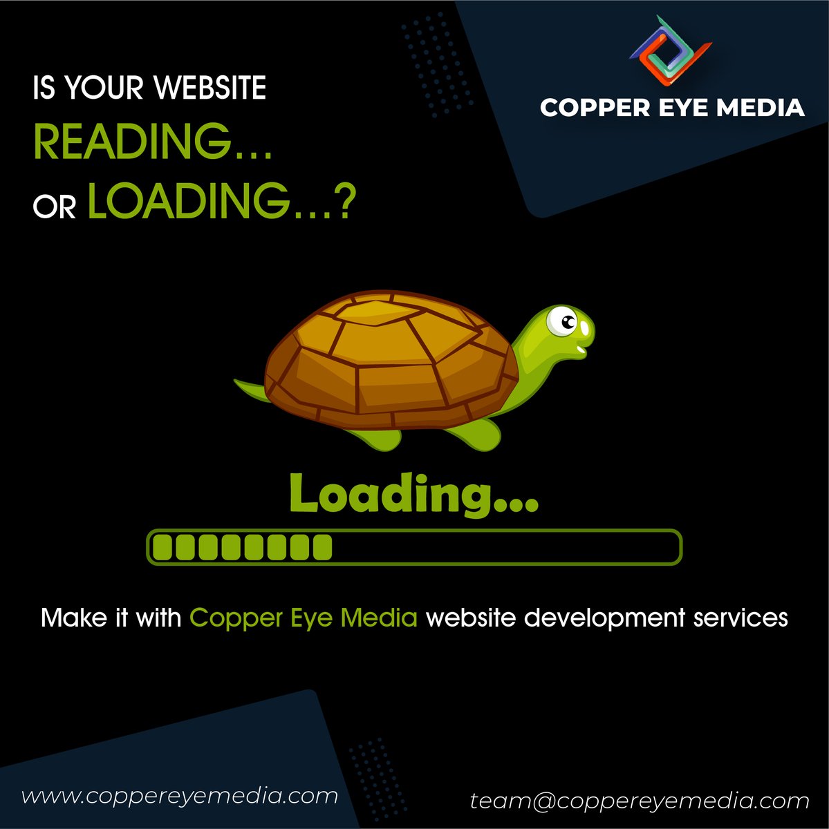 coppereyemedia's tweet photo. Transforming Visions into Seamless Websites | Unleash Your Online Potential with Copper Eye Media 🚀 |

#WebDevelopment #DigitalPresence #CopperEyeMagic #CodeToDesign #OnlineSuccess #CopperEyeMedia #kanwarsameer #coppereyeproductions https://t.co/fCLgTsZO8f