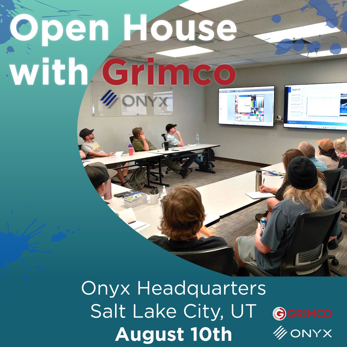 Just wrapped up an incredible day with the Grimco open house hosted at Onyx Headquarters. We deep-dived into how ONYX software is propelling print businesses to new heights of success!