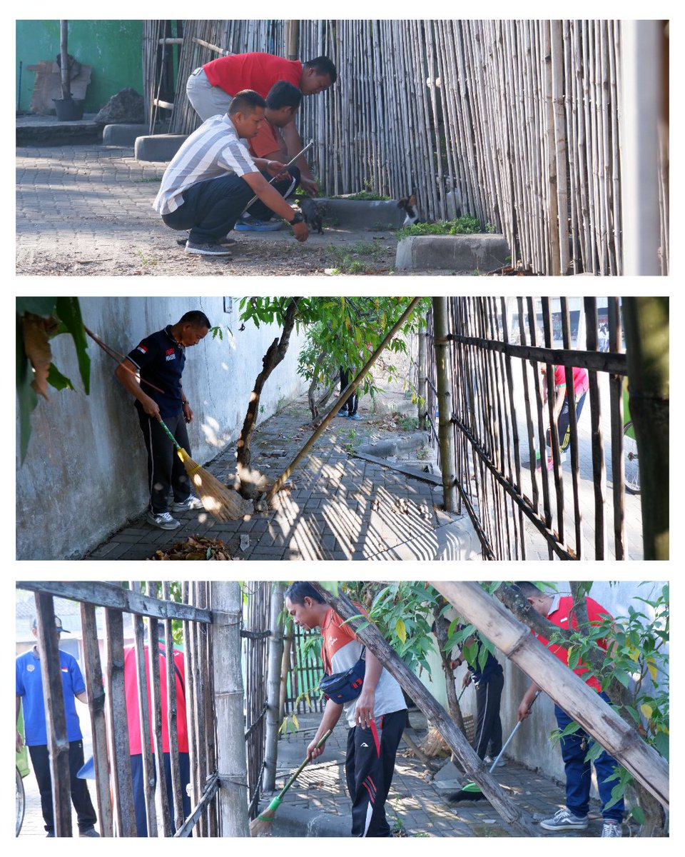 dishubgrobogan's tweet photo. Kegiatan Jumat Bersih di Terminal Induk kota Purwodadi serta Kantor UPTD Wilayah Terminal Barat, Tengah dan Timur Dinas Perhubungan sebagai bagian dari serangkaian kegiatan perayaan HUT ke - 78 Repulik Indoensia  di Kabupaten Grobogan

#HUT78ri
#dishubgrobogan
#groboganhebat https://t.co/EGKf9yPrxG