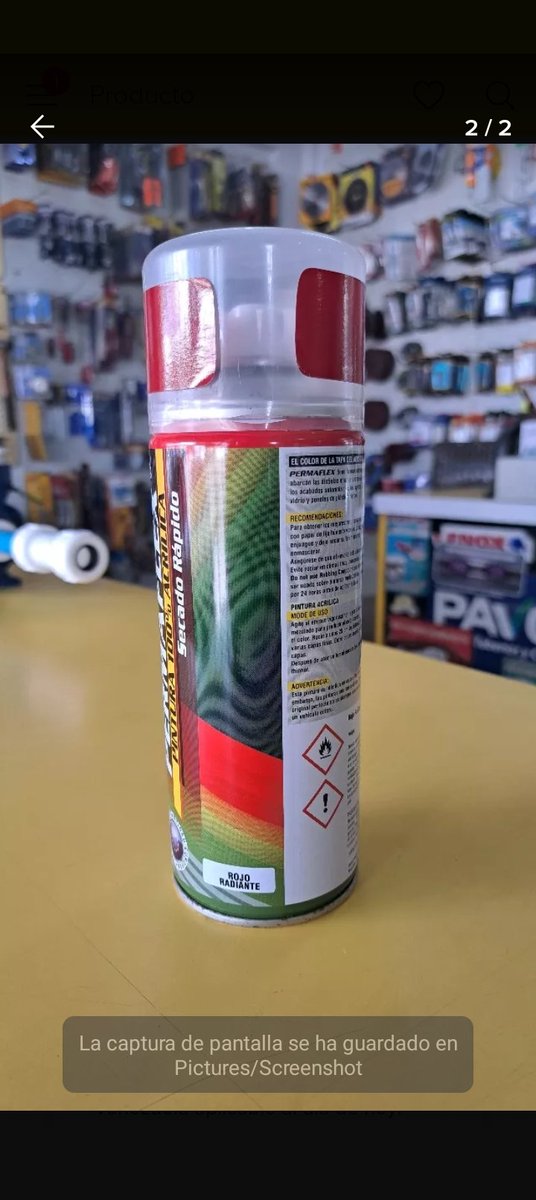 replaplanta's tweet photo. Pintura Acrílica Rojo Radiante Secado Rápido Alta Calidad Permaflex Spray #Maturín #Monagas #Binance  #PayPal https://t.co/8MOxGV444W
