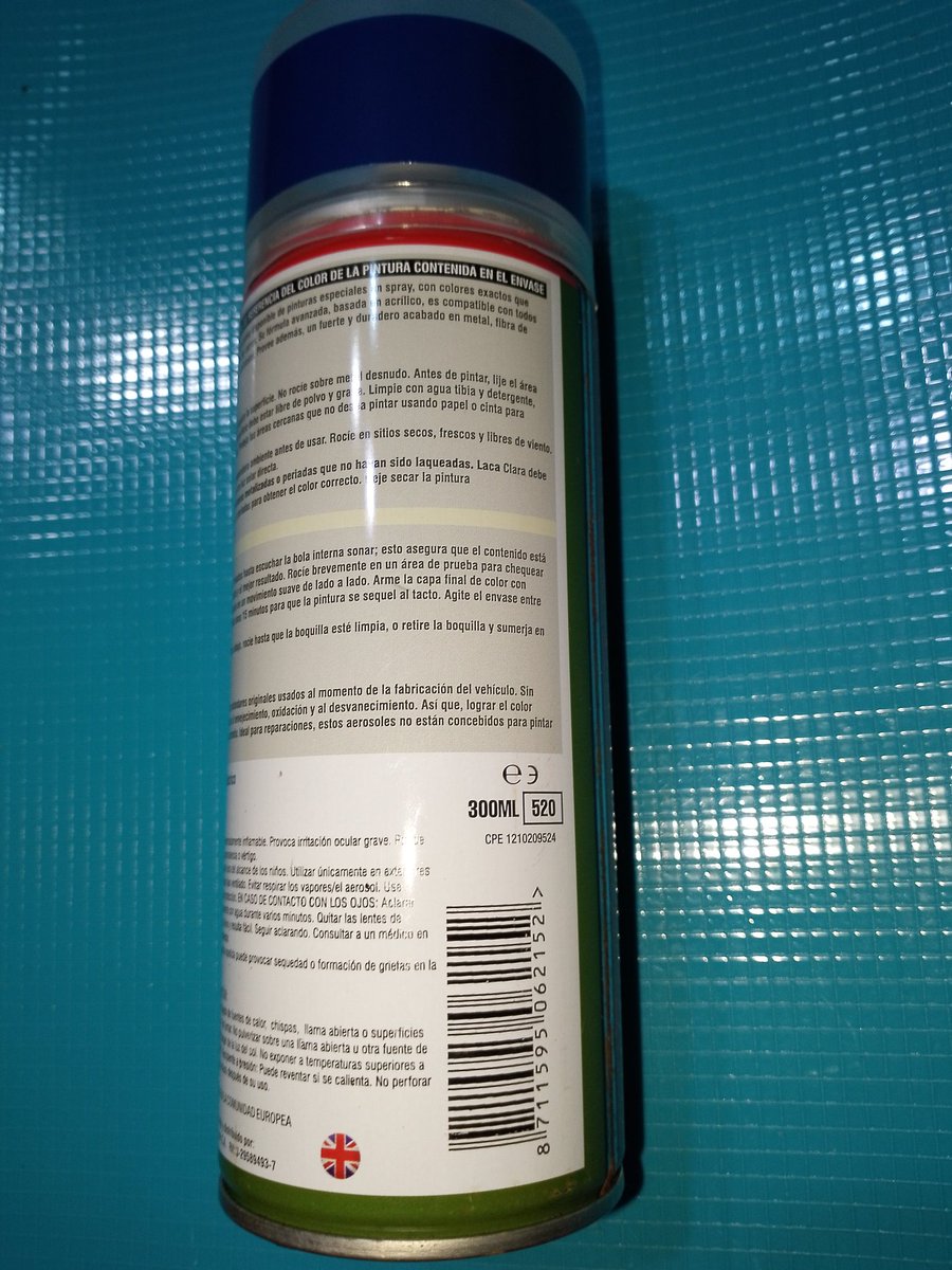 replaplanta's tweet photo. Pintura Acrílica Spray Azul Eléctrico Secado Rápido Alta Calidad Permaflex #Maturín #Monagas #Binance #PayPal https://t.co/FpqsT3af1H