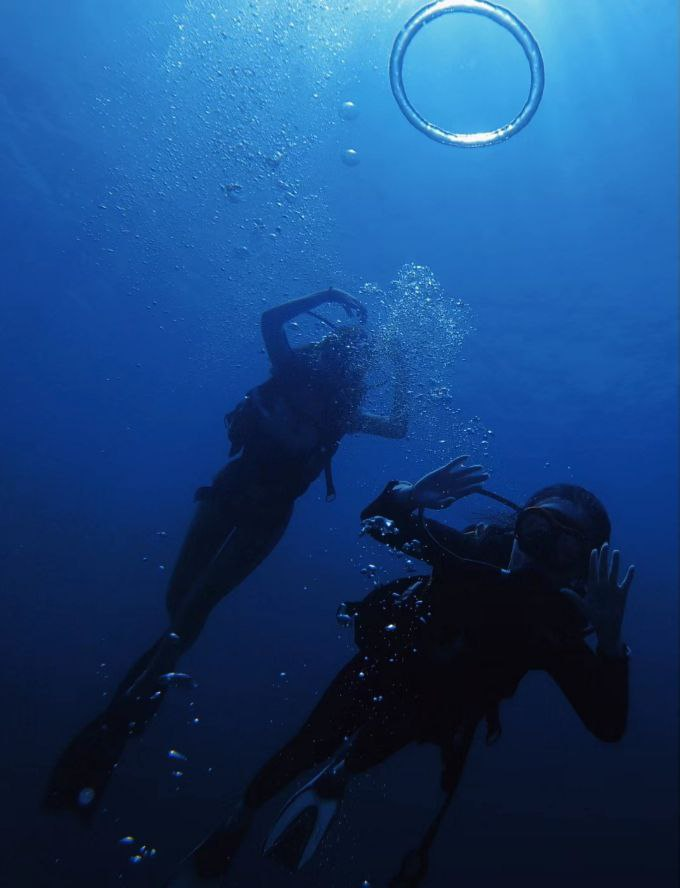 FLspecialforces's tweet photo. The diving lol that I miss
It may be because of the bad weather that the visibility is very low and there are few schools of fish. https://t.co/KImf7TLyZV