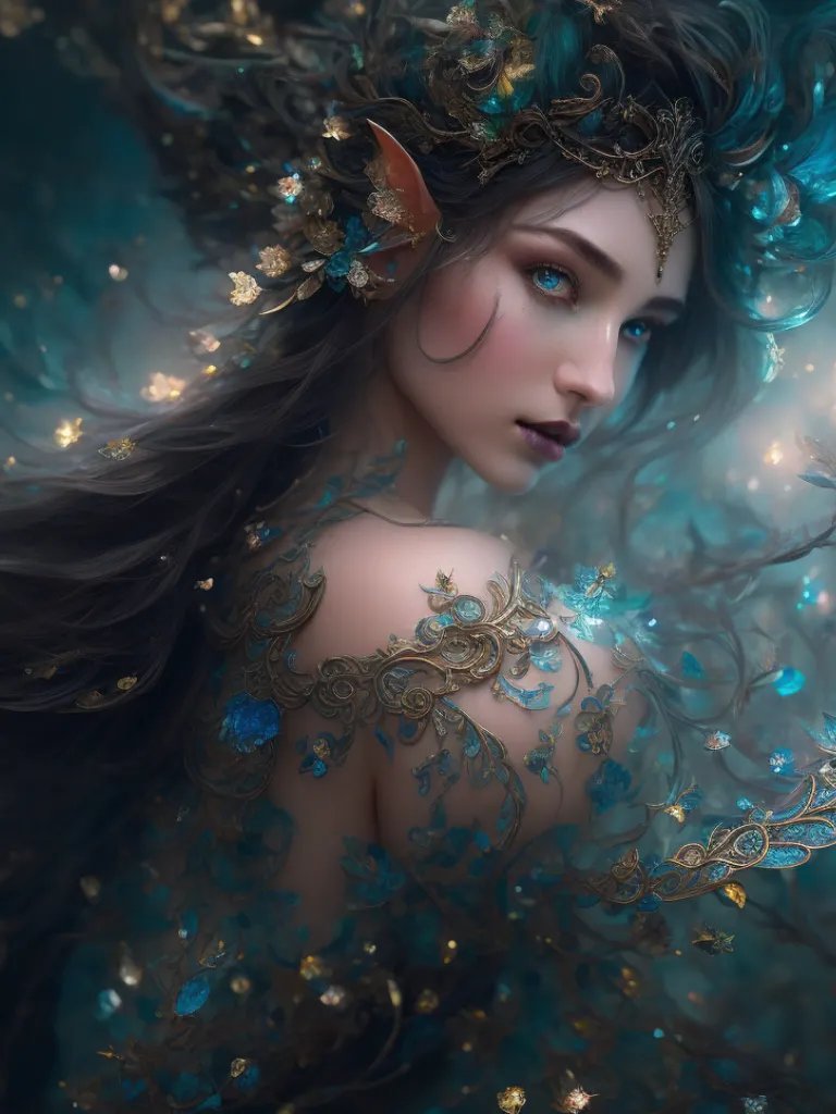 Ommniverse_Ai's tweet photo. The #ElfQueen — A Paragon of Ethereal Beauty &amp; Grace!

✨Behold her commanding presence, exuding an aura of regality that shimmers with elegance and charm.

Her wisdom &amp; compassion have kindled a reverent affection from her devoted subjects. 📚

Buy now👇
https://t.co/m6bo1pYPgD https://t.co/pIUHzlikUH