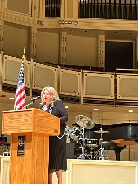 EdEquityWarrior's tweet photo. So excited for the upcoming school year. Today's inspiring and encouraging words from @ChicagosMayor, the advice from the #GameChangers and students, and the amazing student performances were a perfect way to kick off the new school year.  This school year is going to be amazing! https://t.co/QF0leO2CYv
