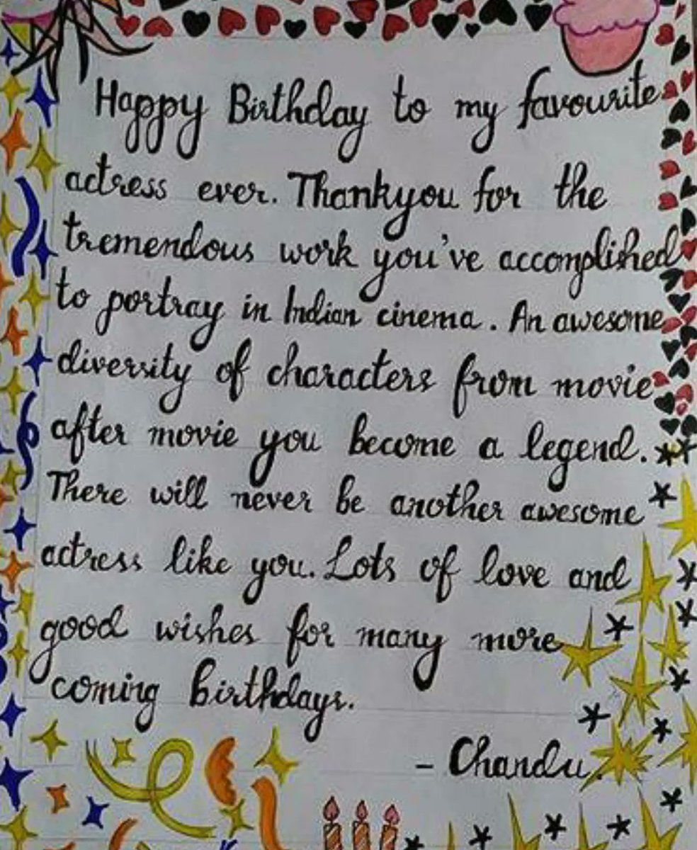 AdmirerHasini's tweet photo. "FAN'S WEEK" #15DaysOfLove
Today its all about expressing love & respect by fans through letters.❤
❤ @hasinimani ❤
#HappyBirthdayQueenHasini
#HappyBirthdaySuhasiniManiratnam
#HBDSuhasiniManiratnam
#FansLove #FansWeek https://t.co/WfFHKvivXa