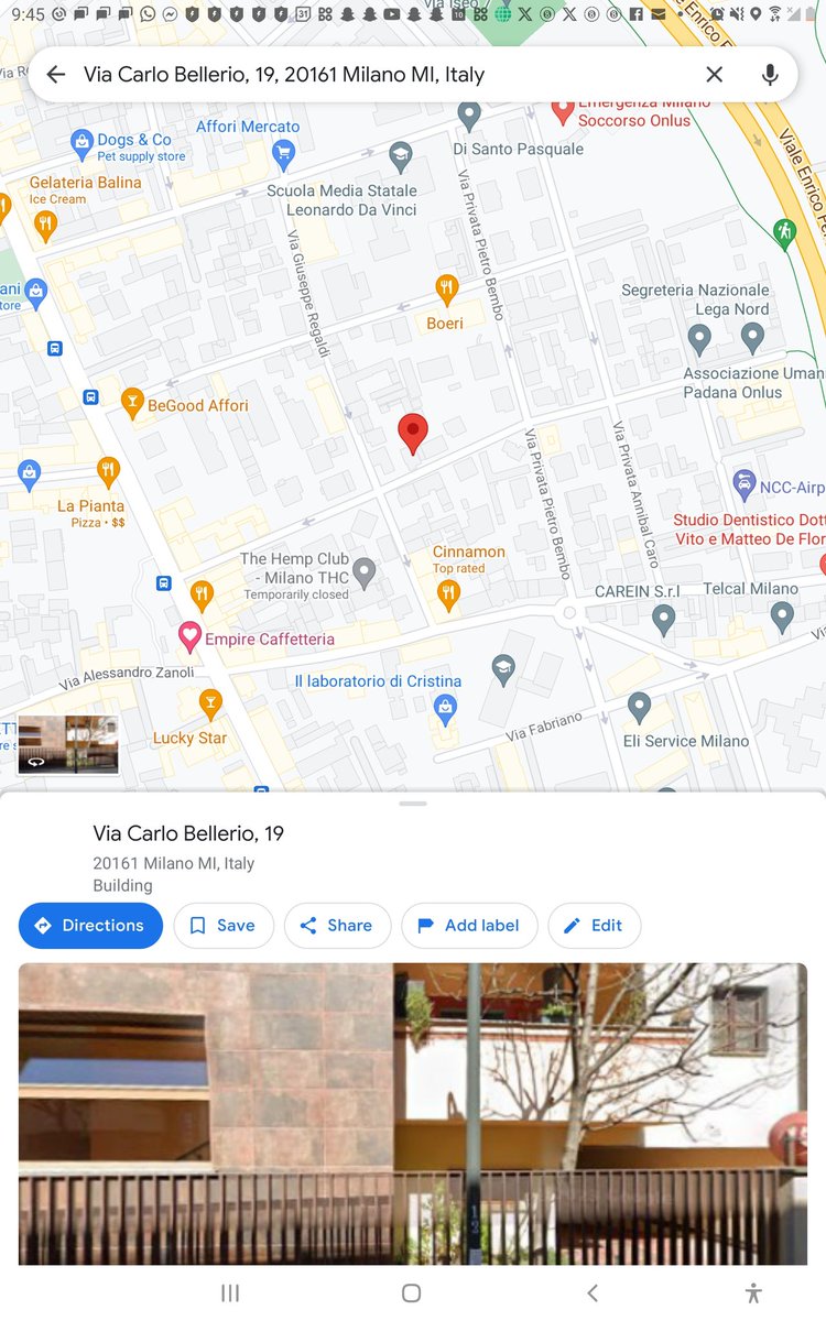 larry2018grimes's tweet photo. @jessicacediel There is a girl in trouble in Milano Italy at this address. She need help her life is in danger and I have no way to contact anyone there. Please Jessica if you can help her please do. Her name is april williams https://t.co/zpgZlKMUIL