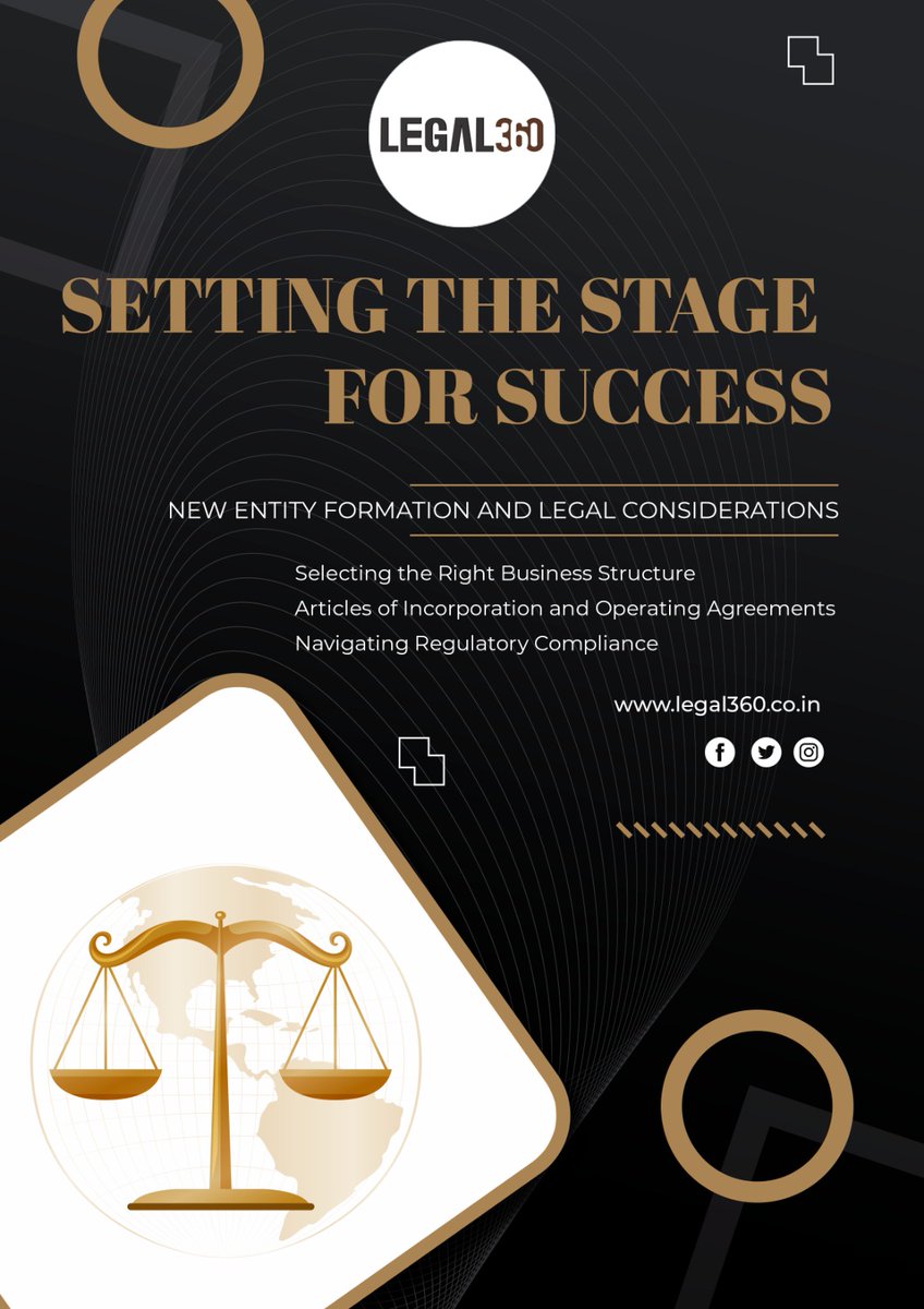 Legal360office's tweet image. 🚀 Ready to start your dream business? It all begins with the right legal foundation! 
#NewBusiness #EntityFormation #LegalConsiderations #StartupLife #BusinessLaunch #Entrepreneurship #SuccessFoundation #BusinessLegalities #EntrepreneurTips #SmallBusinessAdvice