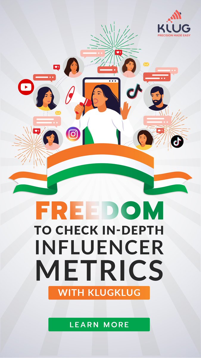Your go-to platform for data-driven influencer marketing. Discover, connect, & amplify your brand! #FreedomInternet  #InfluencerMarketingSoftware