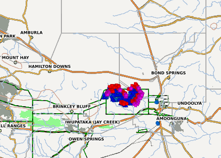 😬🔥

A "planned burn" by NT Parks and Wildlife has got out of control and crossed into the neighbouring Bond Springs and Hamilton Downs cattle stations