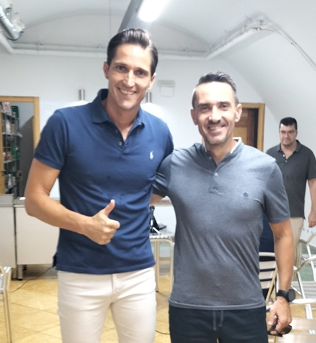 Fútbol y balonmano jiennense representados por sus máximos exponentes a nivel arbitral.