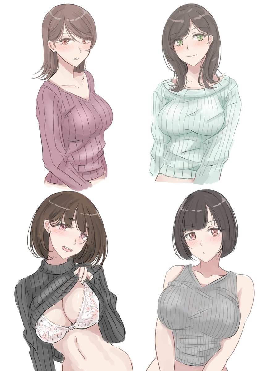 リアル寄りで描こうとして結局袋の魅惑に勝てなかったのよなw 