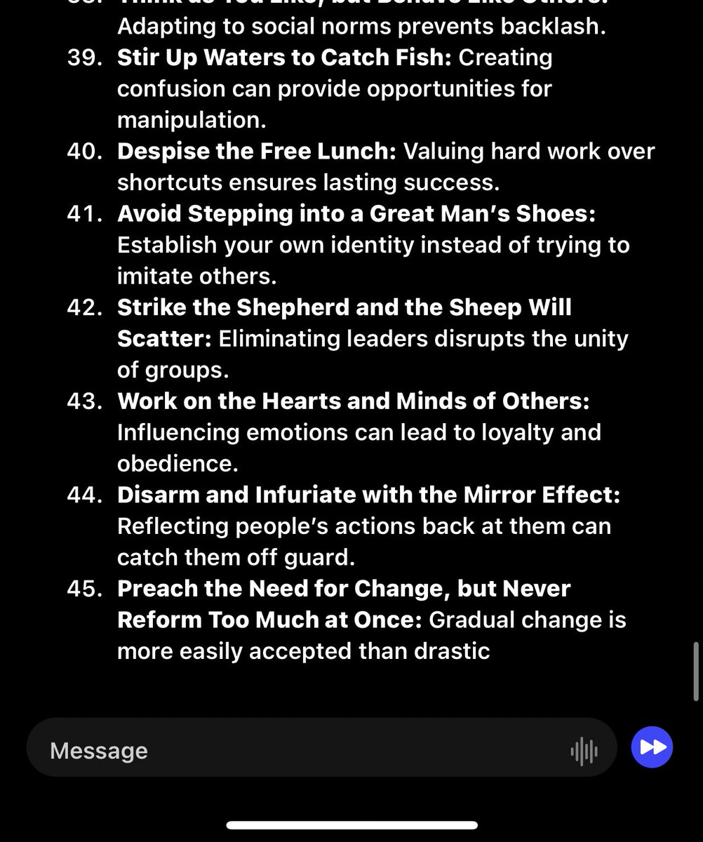 NotesbyAyush's tweet image. &quot;Unlock the Secrets of Power: 📚 A quick glimpse into &apos;The 48 Laws of Power&apos; reveals timeless strategies for influence and success. From calculated moves to hidden truths, it&apos;s a guide to mastering the art of persuasion. 🔮 #PowerMoves #booknotes #summary #BookReview
