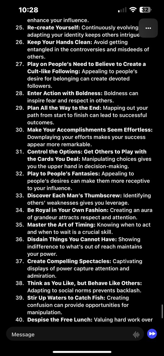 NotesbyAyush's tweet image. &quot;Unlock the Secrets of Power: 📚 A quick glimpse into &apos;The 48 Laws of Power&apos; reveals timeless strategies for influence and success. From calculated moves to hidden truths, it&apos;s a guide to mastering the art of persuasion. 🔮 #PowerMoves #booknotes #summary #BookReview