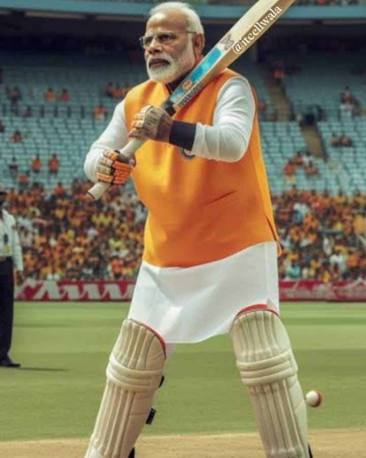sumitrawat9978's tweet image. Modi is like that batsman who is batting on 200+ and going towards a triple hundred (third term).
The UPA bowling attack led by fast bowler Pappu Bangkok is out of options.

#ModiInLokSabha #LokSabha