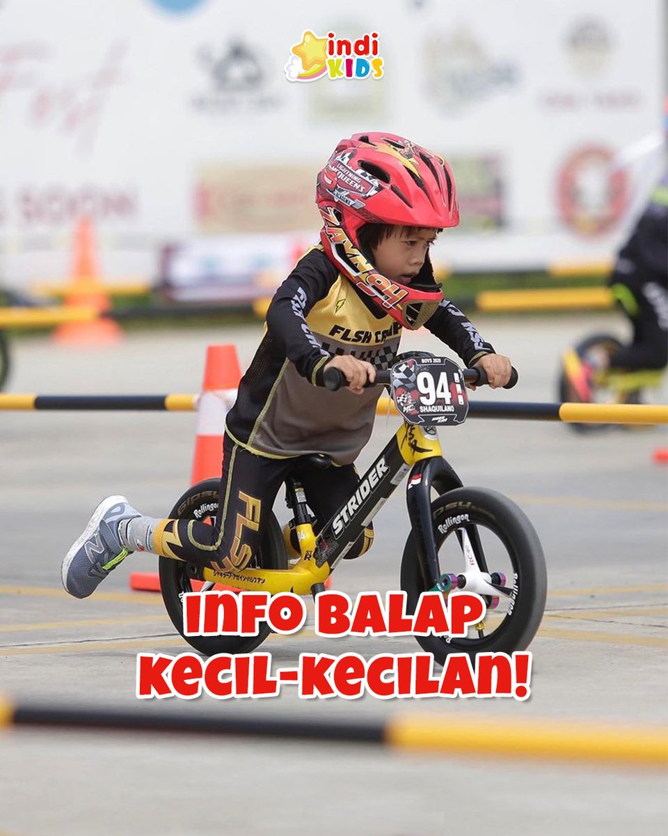 indikidschannel's tweet photo. Bakal ada balap kecil-kecilan YouTube di IndiKids lhoo. Nantikan keseruannya!

source 📷 weekend rider

#funrace #race #balapsepeda #agustusan #sepeda #kids #kidsvideo #anakanak #pekangembiraria https://t.co/4vQnN0eTrp