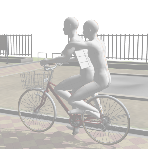 散歩中に見かけて「え、ちょ、ちょっと男子～!!!!!???!!!?」ってなったやつをクリスタ3Dの練習がてら