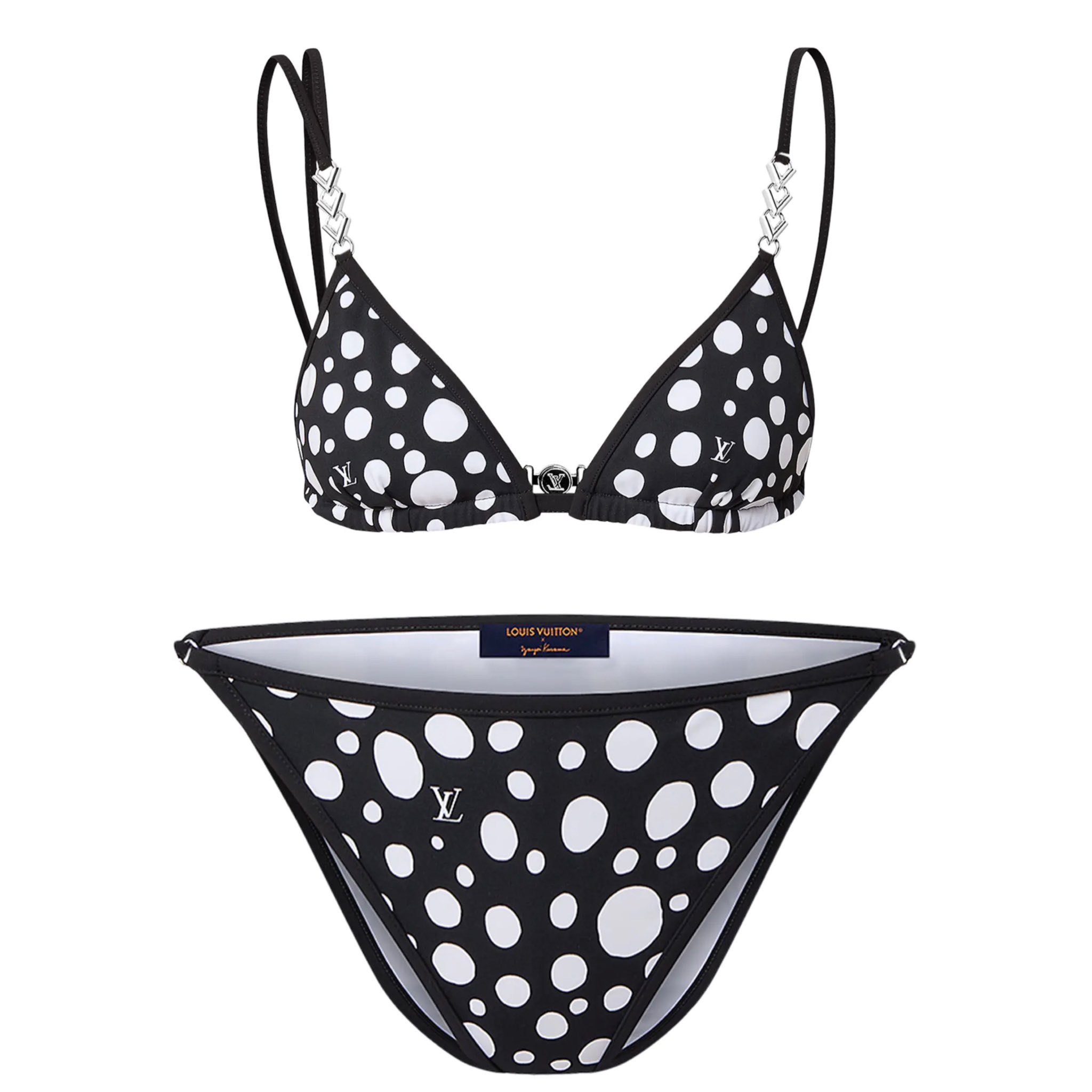 Louis Vuitton x Yayoi Kusama Infinity Dots Bikini Bottoms Black/White