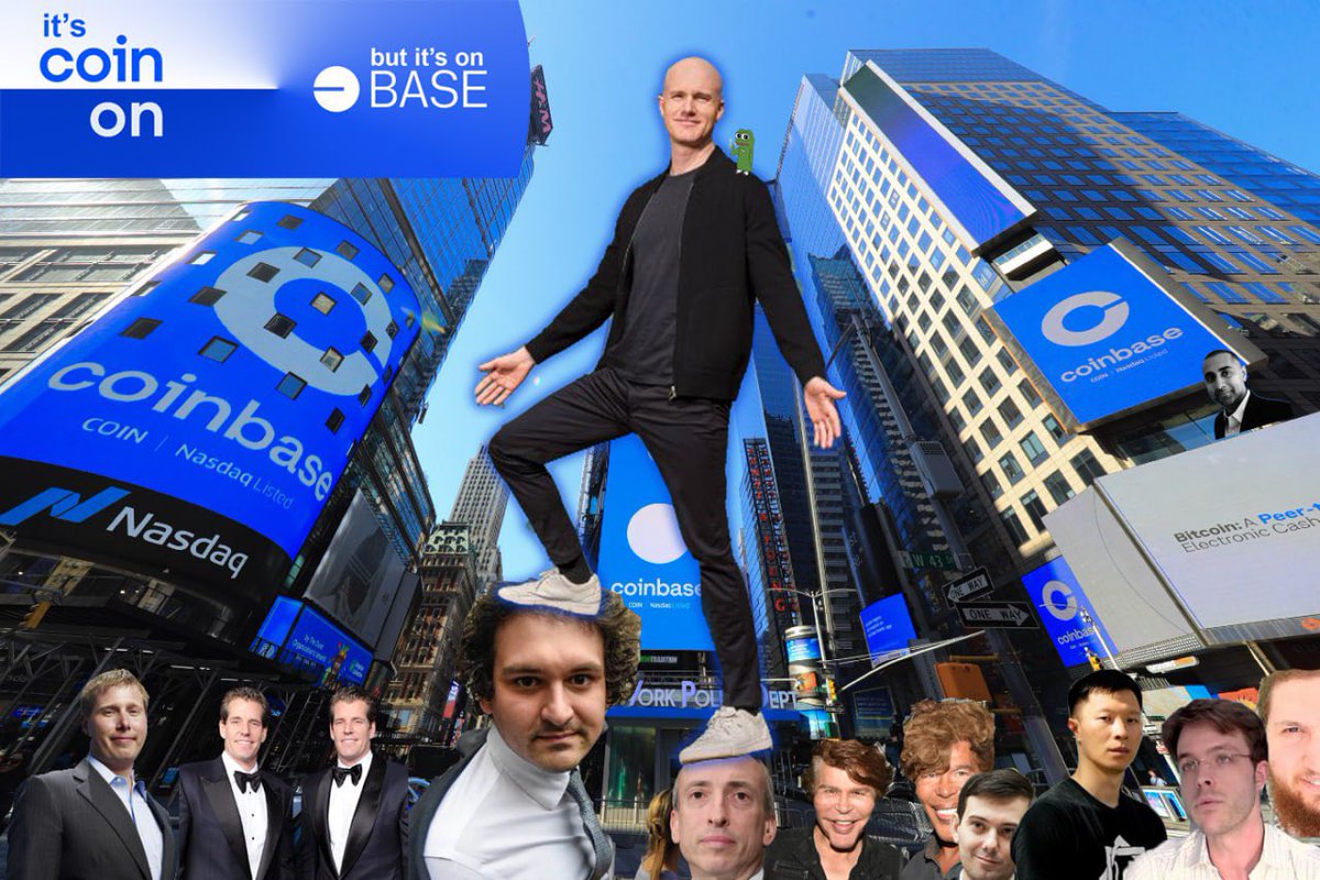 AMeymanInc's tweet photo. @AustinBarack @LordTylerWard Chrck $COIN on base @coinonbaseETH https://t.co/wgstBIkTqf