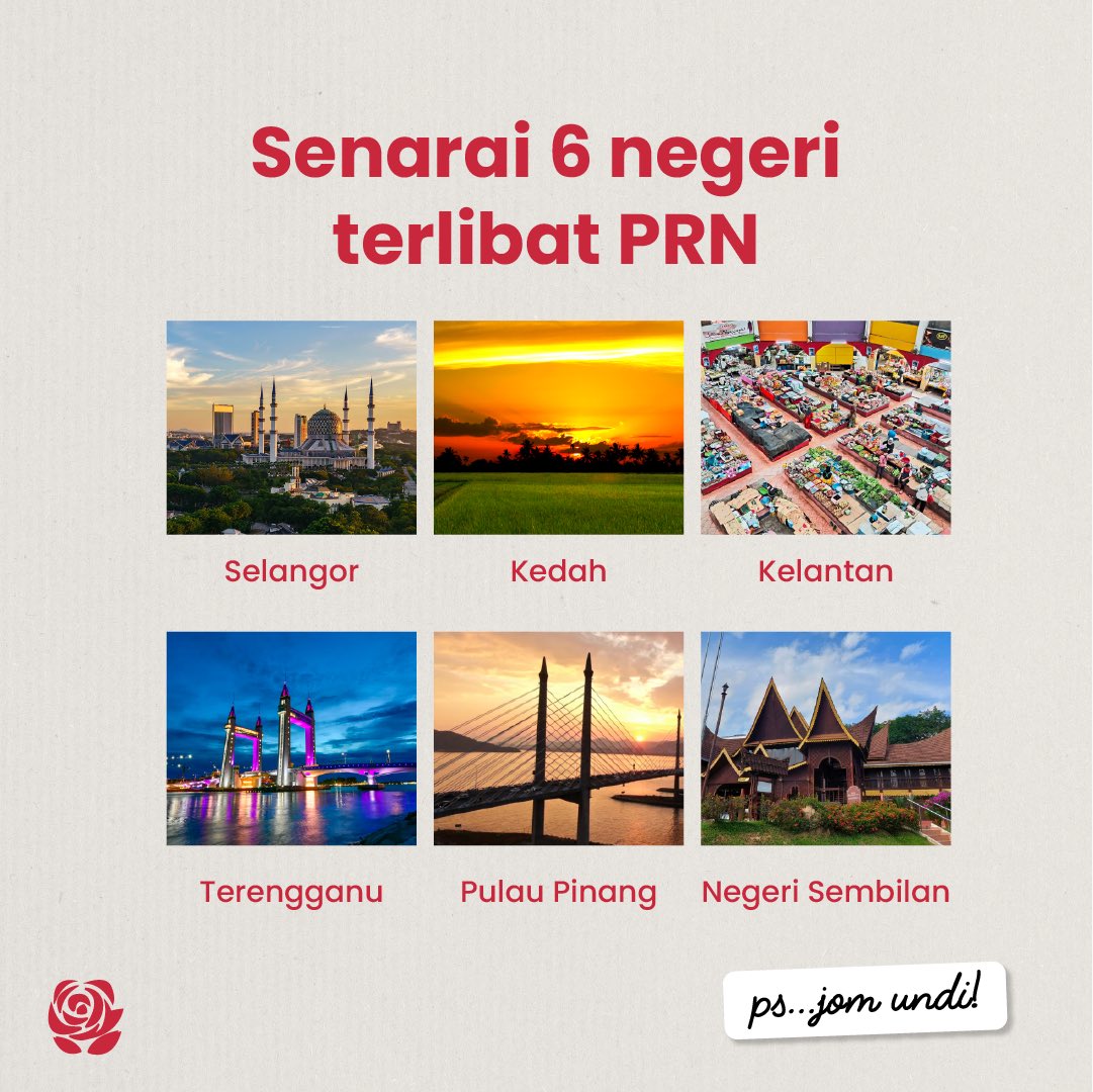 mydemuda's tweet photo. "Hari tu dah turun undi. Kena undi lagi ke?" Ya, gais! Kali ni kita turun undi untuk Pilihan Raya Negeri 🗳️ Ini sebab-sebab kenapa kita kena turun undi, negeri yang terlibat dengan PRN dan cara macam mana nak semal kat mana korang turun undi nanti! Ps...jom undi hari Sabtu ni. https://t.co/Wfgz0u5TdG