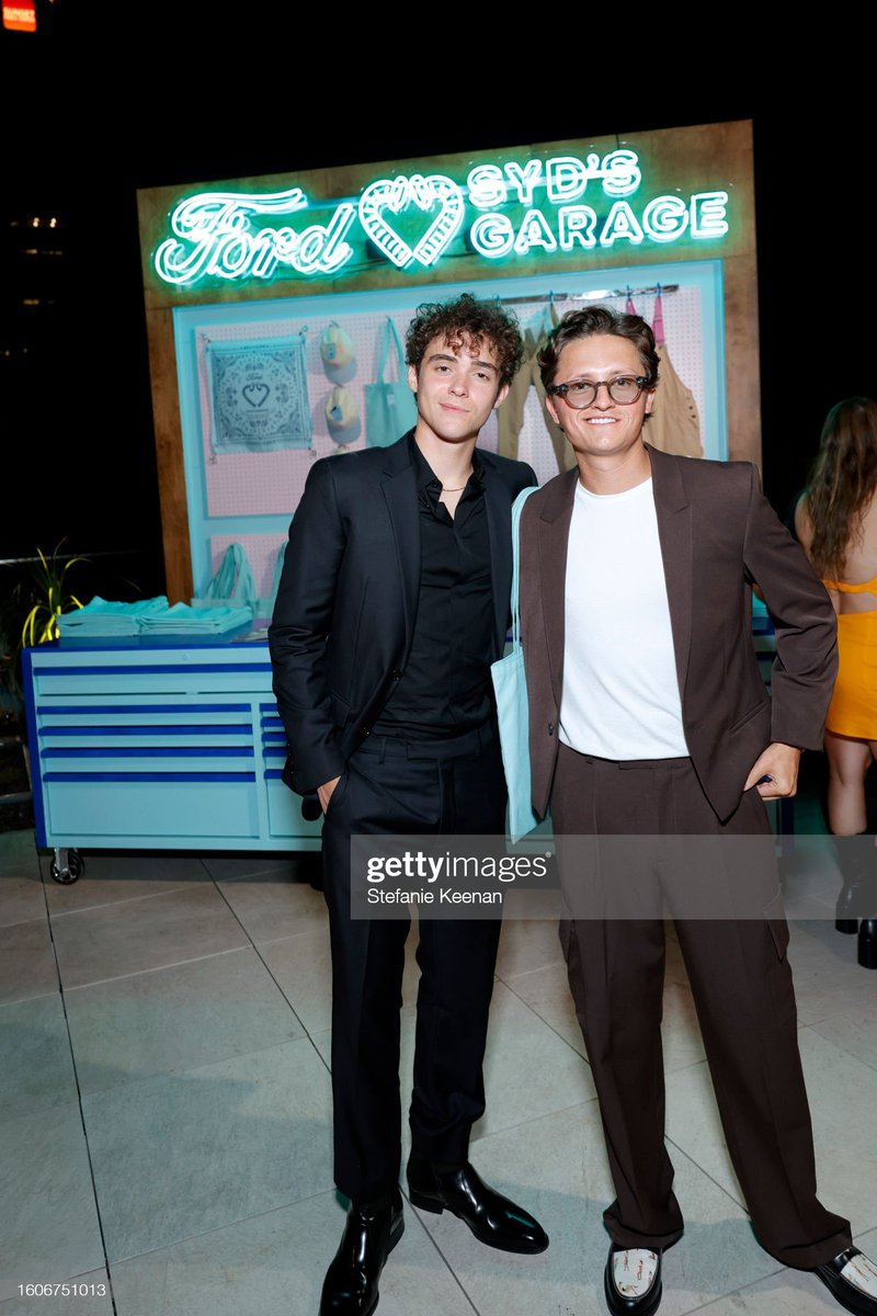 .<a href="/joshuatbassett/">Joshua Bassett</a> with Connor Wood at Variety's Power of Young Hollywood event in Los Angeles.    

©️Stefanie Keenan/Getty Images
