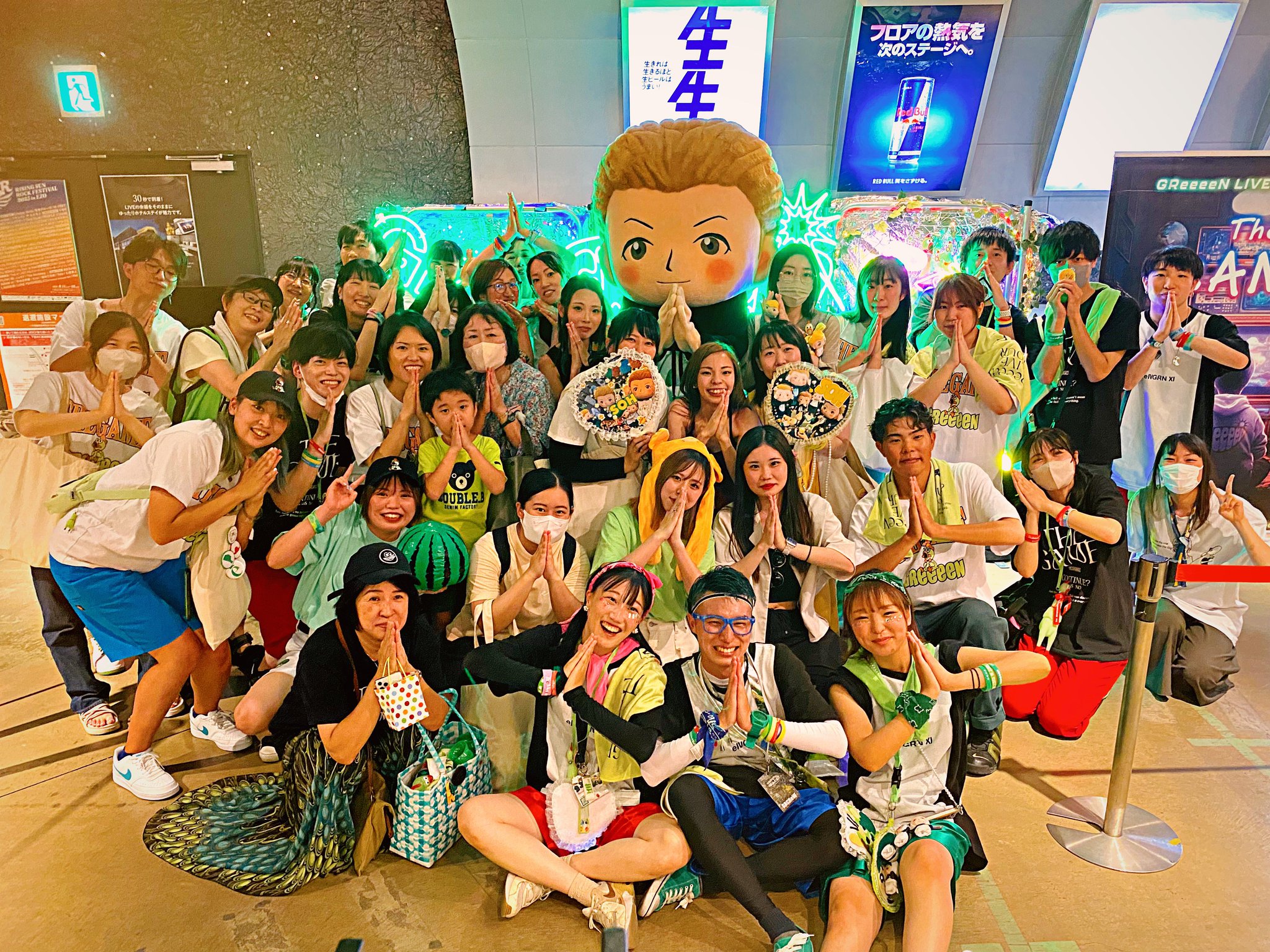 美品 GReeeeN 全国ツアー2023 The GAME ニコちゃんパーカー 美品 GReeeeN 全国ツアー2023 The GAME ニコちゃんパーカー