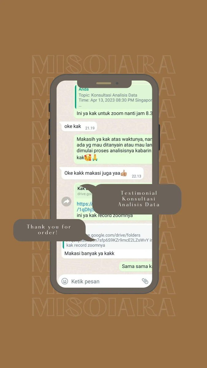 oypter's tweet image. 13. Konsultasi Analisis Data