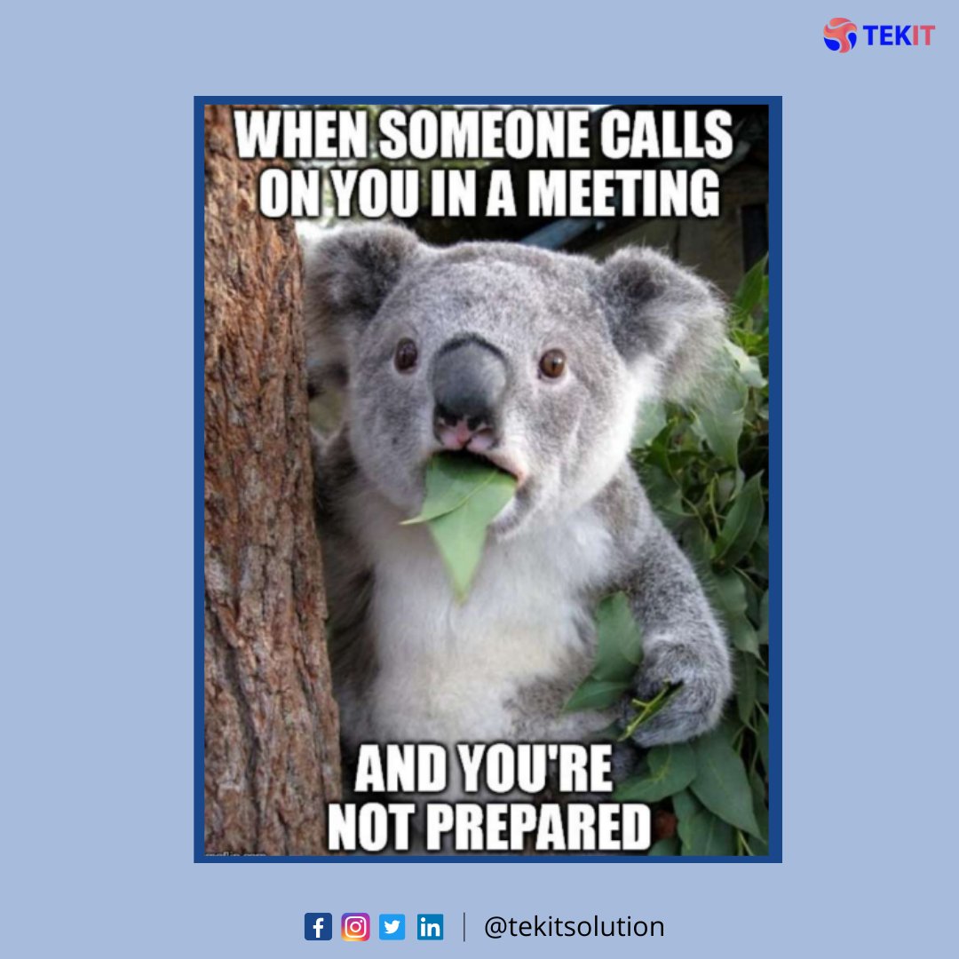 Meme of the Day. 😀

#developers #Meeting #Call #Zoom #zoommeeting
#Meme #memes #memesdaily #fridayfun #jobmeme #funnymeme #tekit #tekitsolution #friday #itstaff #fridaymeme #deprem #BholaShankar #JailerBlockbuster #VoteForElvish #Gadar2 #KhudiramBose #TrueLife @TekitSolution