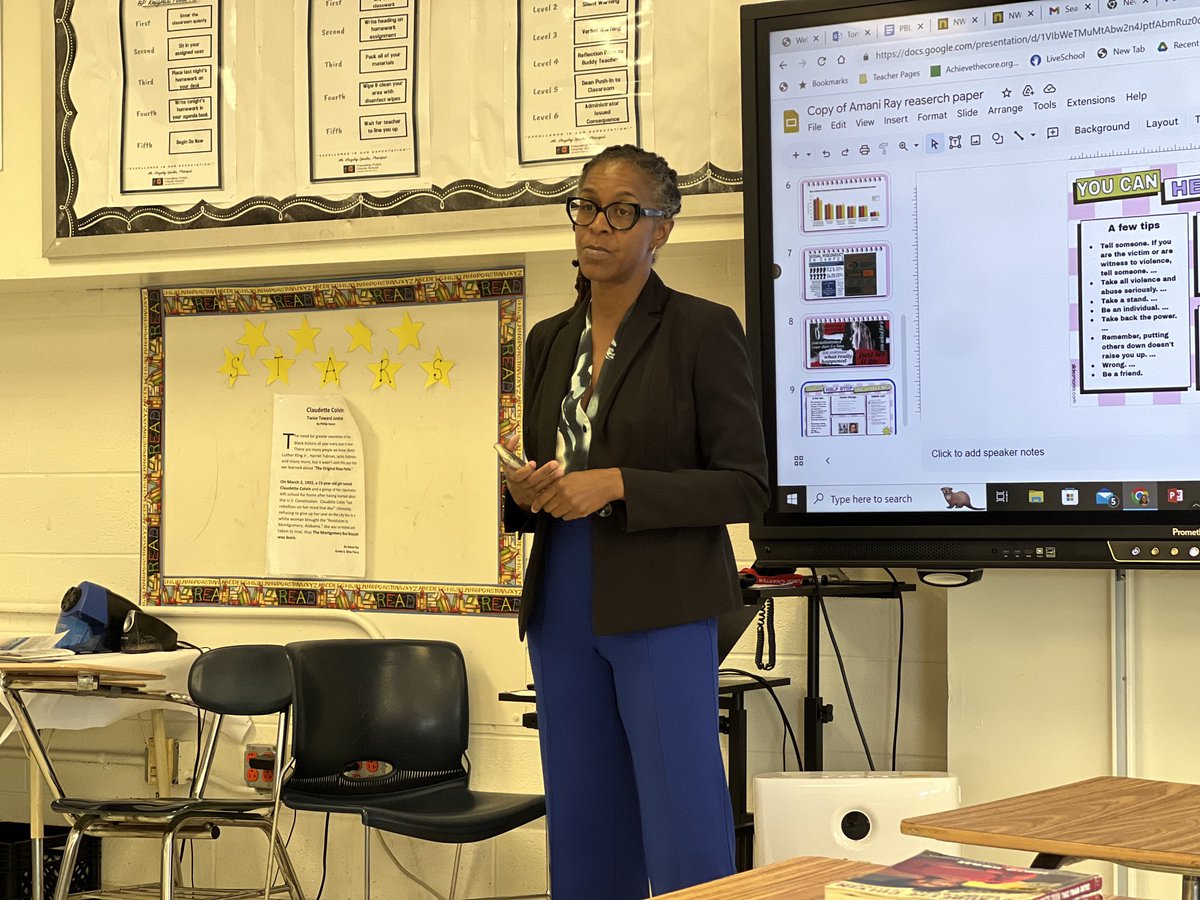 Guest speaker- Teen agents for change! #TheSunnysideOfWard7 #Journeyto30 #FPCSBP ⁦<a href="/FriendshipPCS/">Friendship PCS</a>⁩