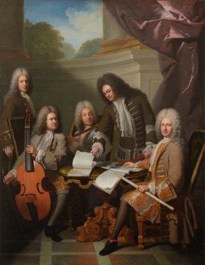 OrpheusL's tweet photo. AndrΓ© #Bouys (1656-1740)
- The Composer Michel #DeLaBarre conducting Marin #Marais and the Ordinary Flutists of the King's Chamber
#musicpaintings #art #11agosto #August11 #11AoΓ»t #11Augustus #Buongiorno #goodmorning #BuenosDias #GutenMorgenp https://t.co/GfnUSuR9AT